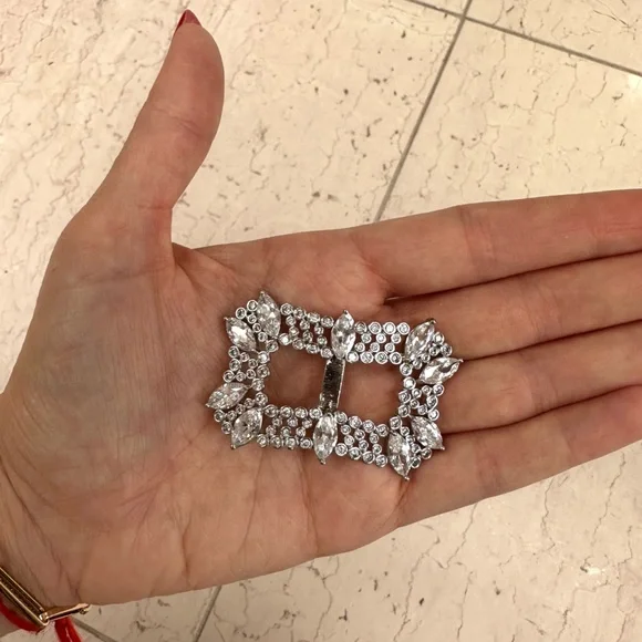 Fallon Jewelry Set of 3 Velvet Choker with Crystal Buckle - Picture 9 of 16